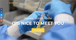 Desktop Screenshot of biolineindia.com